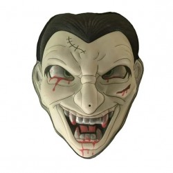 Elegantoss Zombie Dracula Mask Hanging Light and Sound battery operated Monster Face Halloween Prop Decoration