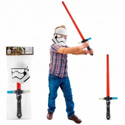 Star Wars Mask Set with Lightsaber