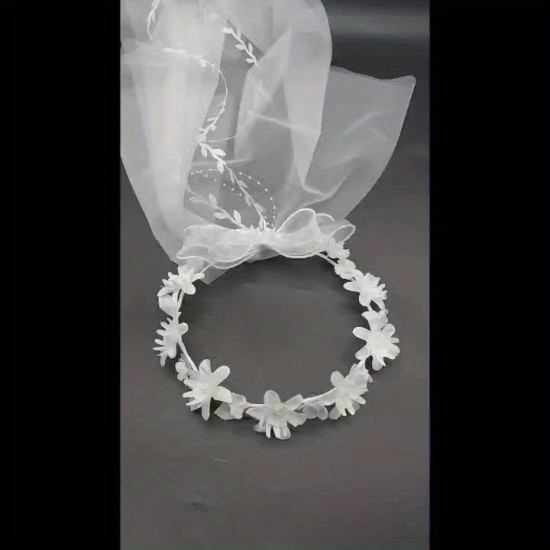 hair communion beaded floral additions communion 