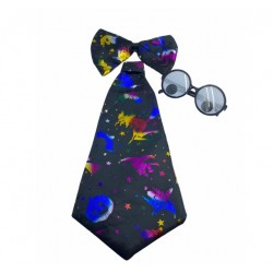 Halloween Nerd Workshop Set, Tie, Bow Tie and Glasses