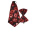 Red Hot Lips Kisses Black Novelty Love Necktie