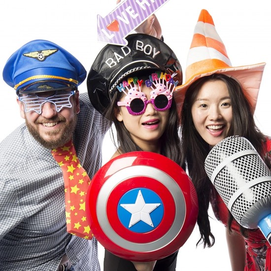 Black Bad Boy Party Hat