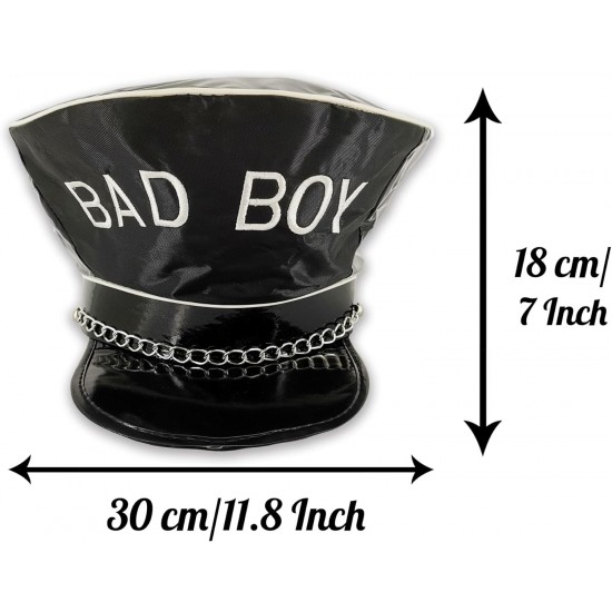 Black Bad Boy Party Hat