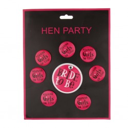 Pack of 8 Bride to Be 