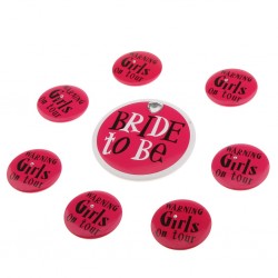 Pack of 8 Bride to Be 