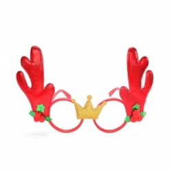 Decorated Christmas Glasses 