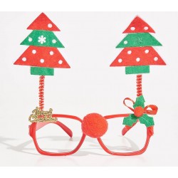 Decorated Christmas Glasses 