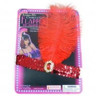  Charleston Flapper Feather Headband