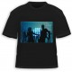 T-shirt with sound-activated equalizer design, LED, Dance Club