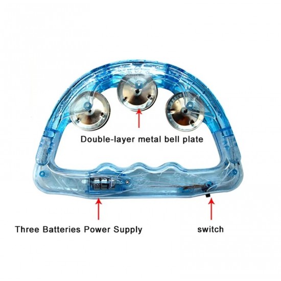 LED Light Up Tambourine
