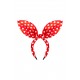 Bow Tiara - Red , Pink