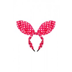 Bow Tiara - Red , Pink