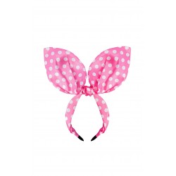 Bow Tiara - Red , Pink