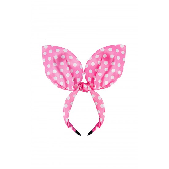 Bow Tiara - Red , Pink