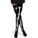 Skeleton Thigh High Socks