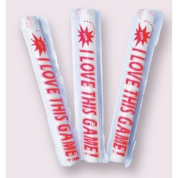 Light-Up Foam Sticks LED "I LOVE THIS GAME" Tube
