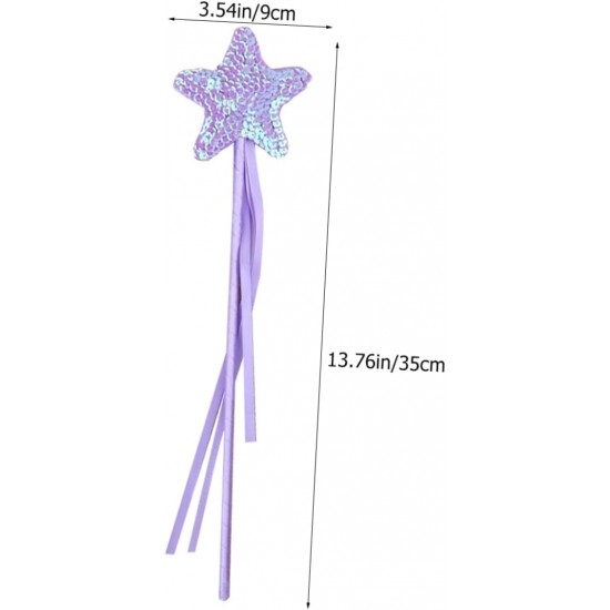 Star-Shaped Fairy Wands 