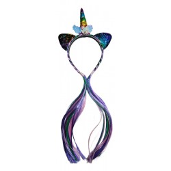 Unicorn Crown with hair