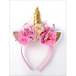 Unicorn Horn Flower Headwear