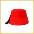 Arabian Red Fez Hat