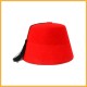 Arabian Red Fez Hat