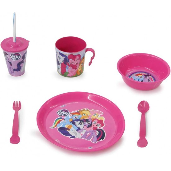 Little Pony Children's Tableware Set 8-Piece
