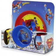 Superman Children's Tableware Set 8 Pieces