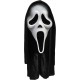 Scream Mask with attached Black Hood
