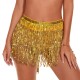Sequin Fringe Skirts 