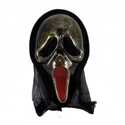 brown leaf Holi Fancy Face Mask