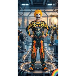 Transformer Bumblebee Costume ( Without Muscles )