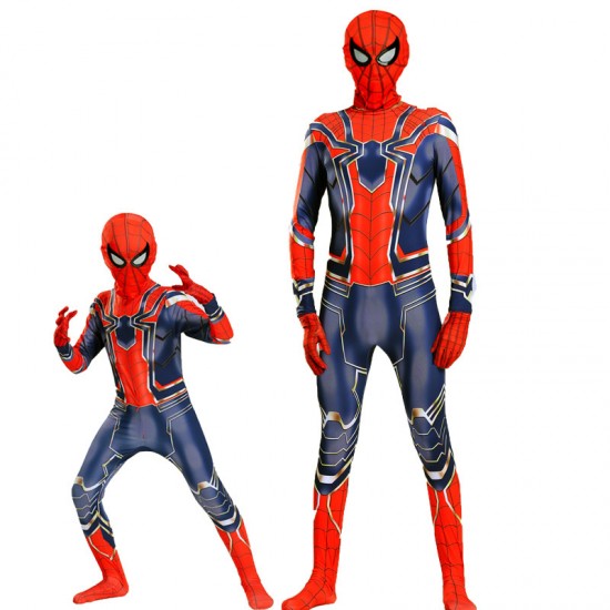 Spider man Costume ( Without Muscles )
