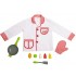 Chef Costume With Frying Pan And Play Food