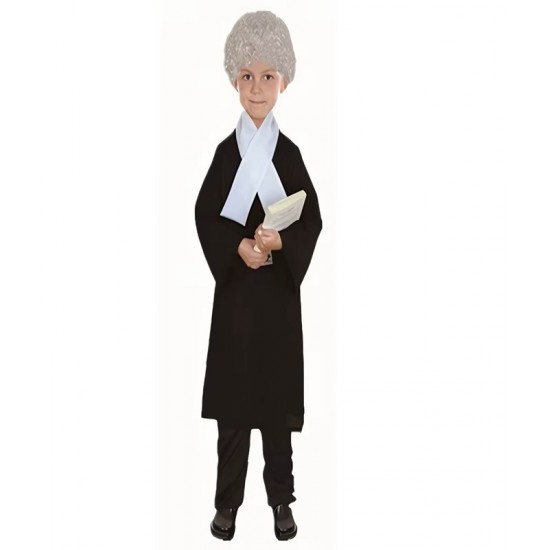 Lawyer Costume with wig