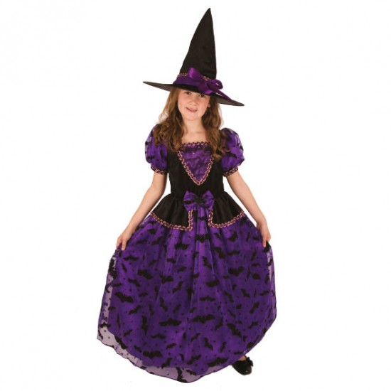 Purple Deluxe Witch Costume