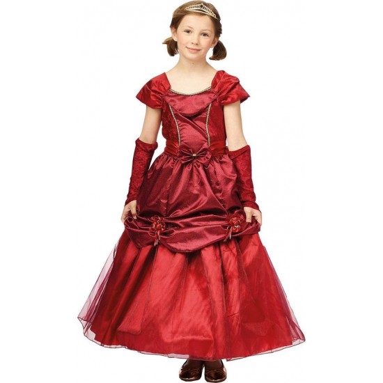 Red Hoop Dress Princess