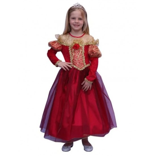 Red/Gold Princess Costume
