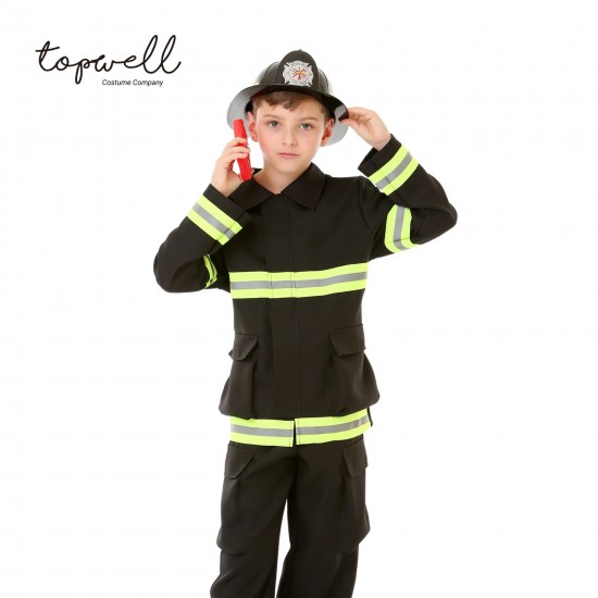 Fire Fighter Costume with hat