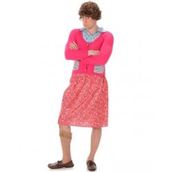 Old Lady Granny Funny Mens Costume