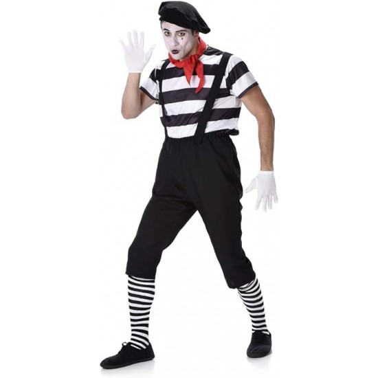 Mime Artist Costume