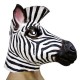 Zebra Latex Mask