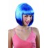 Short Blue Bob Hair Wig