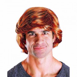 Men's Ginger Wig ( Black )