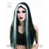Witch Wig Black and White