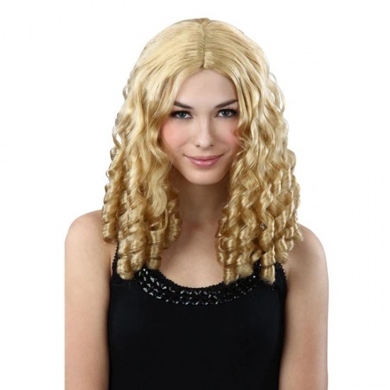 Curly Wig ( Blonde )