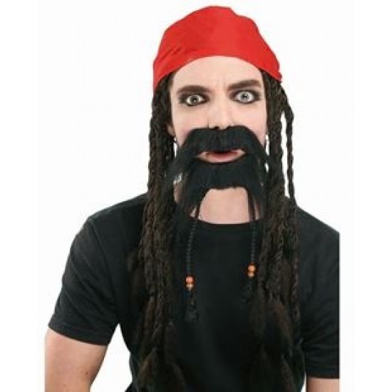 Jack Pirate Braid Wig