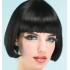 Short Cabaret Wig ( Black)