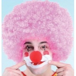 Afro Wig ( Pink )