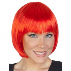Short Cabaret Wig ( Red )