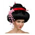 Black geisha wig